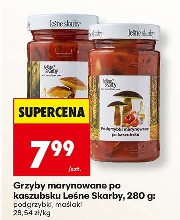 Grzyby marynowane po kaszubsku Leśne Skarby, 280 g