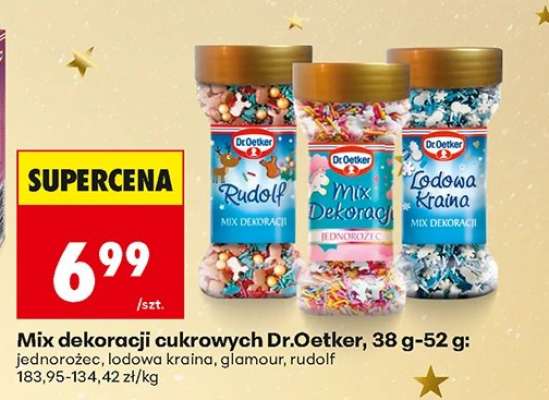 Mix dekoracji cukrowych Dr.Oetker