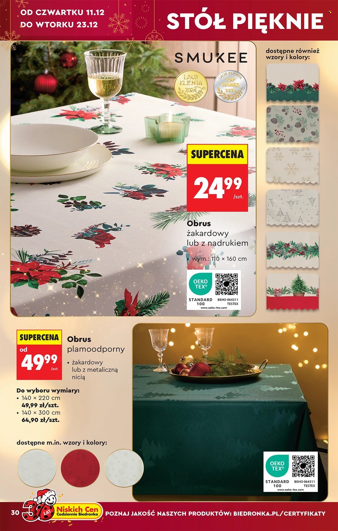 Gazetka Biedronka - 6.12.2025 - 23.12.2025. Strona 30