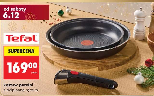Zestaw patelni z odpinaną rączką