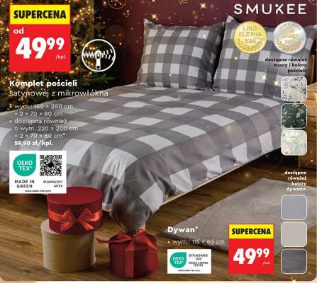 Komplet pościeli satynowej z mikrowłókna