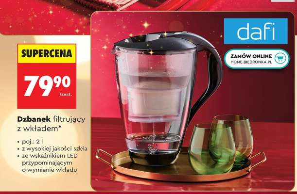 Dzbanek filtrujący z wkładem