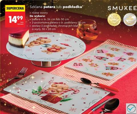 Szklana patera lub podkładka