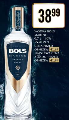 WÓDKA BOLS MARINE