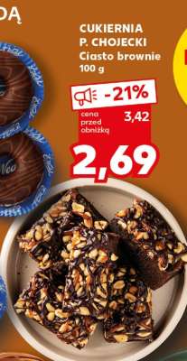 CUKIERNIA P. CHOJECKI Ciasto Brownie 100 g