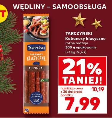 TARCZYŃSKI Kabanosy klasyczne