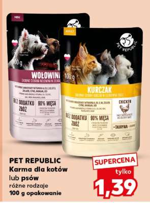 PET REPUBLIC Karma dla kotów lub psów
