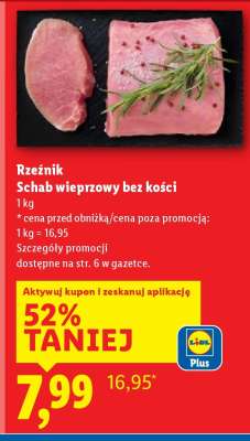 RZEŹNIK Schab wieprzowy bez kości