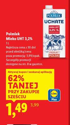 POLMLEK Mleko UHT 3,2%