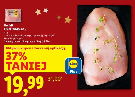 Rzeźnik Filet z indyka, XXL