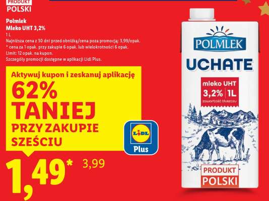 POLMLEK Mleko UHT 3,2%