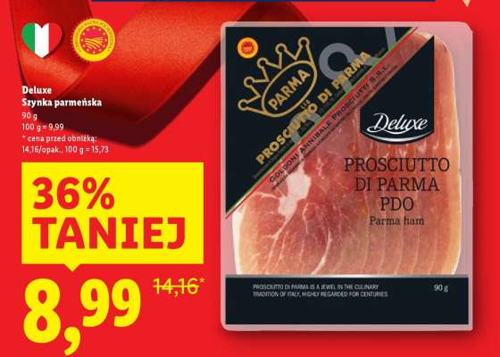 DELUXE Szynka parmeńska*