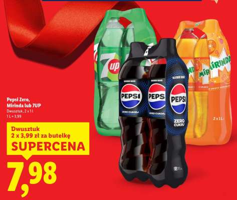 Pepsi Zero, Mirinda lub 7UP