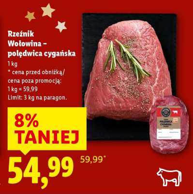 RZEŹNIK Wołowina – polędwica cygańska