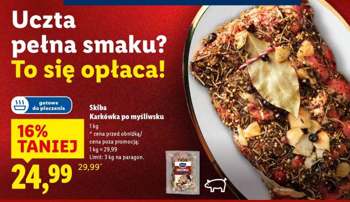 Skiba Karkówka po myśliwsku