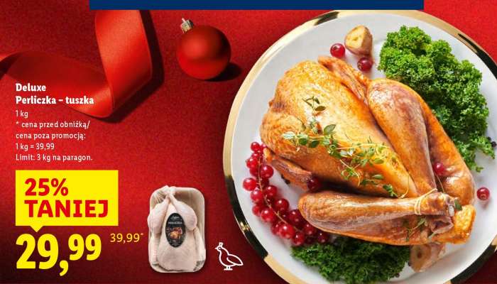 DELUXE Perliczka – tuszka