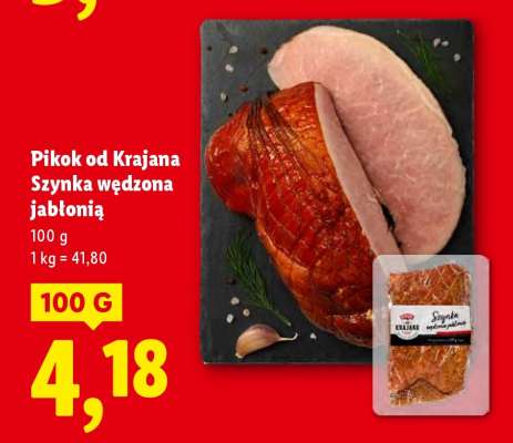 Pikok od Krajana Szynka wędzona jabłonią