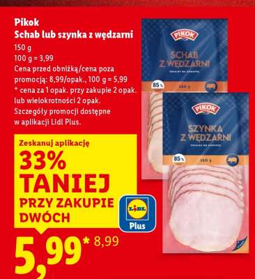 Pikok Schab lub szynka z wędzarni