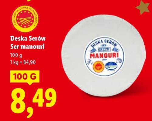 Deska Serów Ser manouri