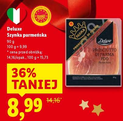 DELUXE Szynka parmeńska*