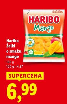 Haribo Żelki o smaku mango