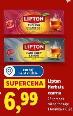 LIPTON Herbata czarna