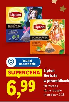 LIPTON Herbata w piramidkach*