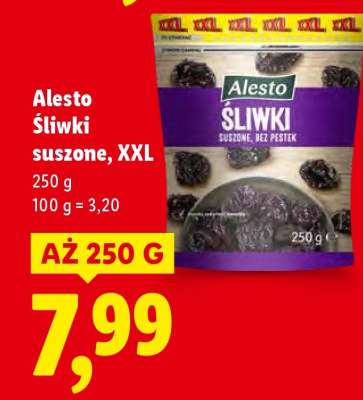 ALESTO Śliwki suszone, XXL