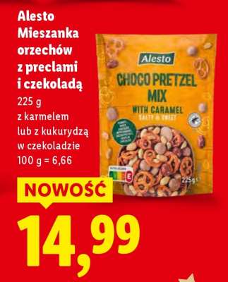 Alesto Mieszanka orzechów z preclami i czekoladą