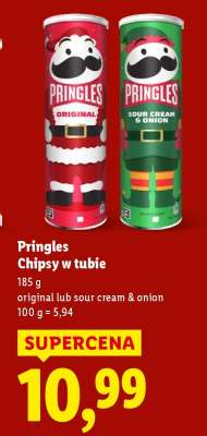 PRINGLES Chipsy w tubie*