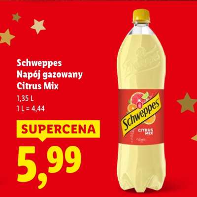 Schweppes Napój gazowany Citrus Mix