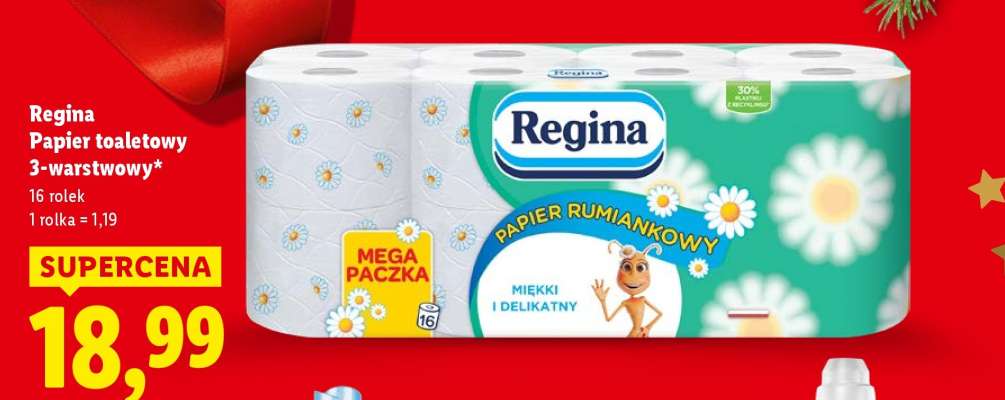 Regina Papier toaletowy 3-warstwowy