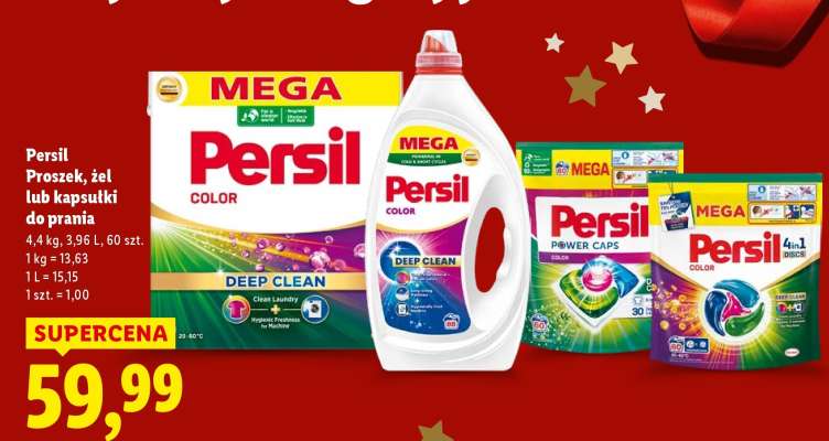 PERSIL Proszek, Żel lub Kapsułki do prania