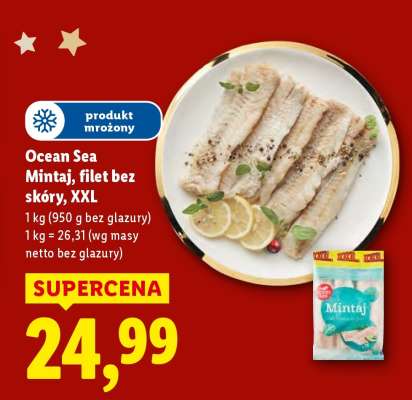 Ocean Sea Mintaj, filet bez skóry, XXL