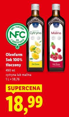 OLEOFARM Sok 100% tłoczony