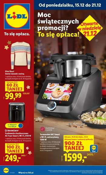 Gazetka Lidl - 15.12.2025 - 21.12.2025.