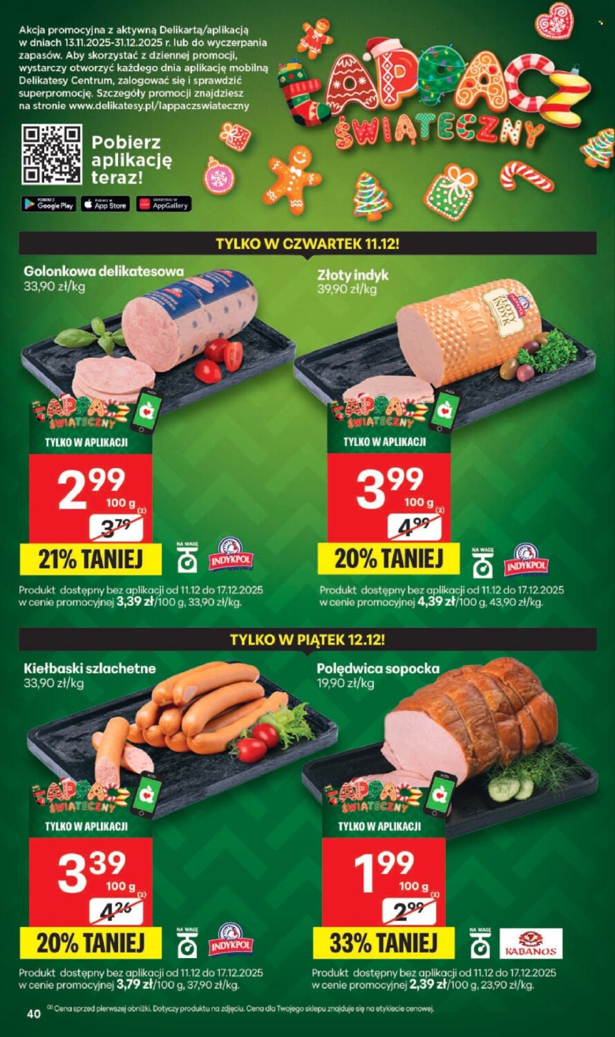 Gazetka Delikatesy Centrum - 11.12.2025 - 17.12.2025. Strona 40