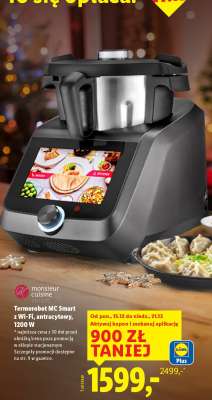 Termorobot MC Smart z Wi-Fi, antracytowy, 1200 W