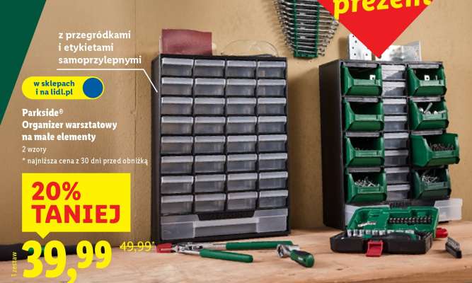 Parkside® Organizer warsztatowy na małe elementy