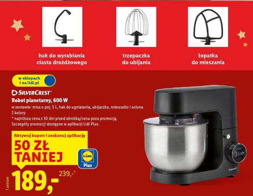 Silvercrest Robot planetarny 600 W