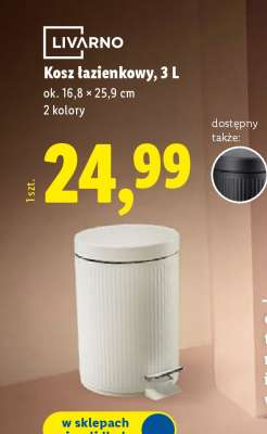 LIVARNO Kosz łazienkowy, 3 L