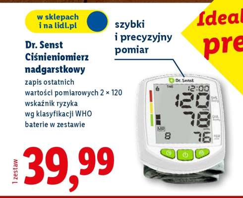 Dr. Senst Ciśnieniomierz nadgarstkowy