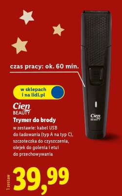 Cien BEAUTY Trymer do brody