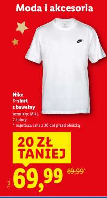 Nike T-shirt z bawełny