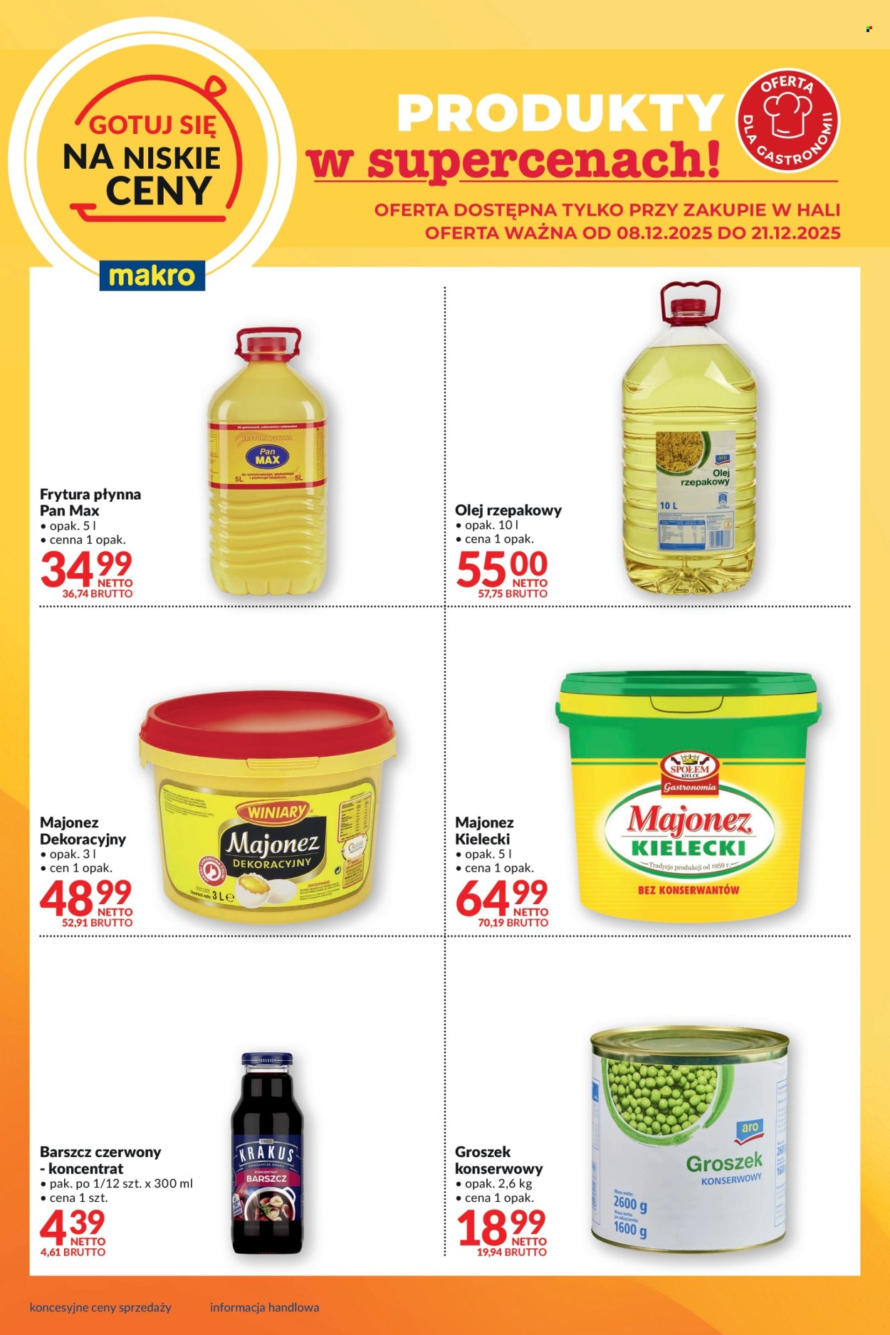 Gazetka Makro - 8.12.2025 - 21.12.2025. Strona 1