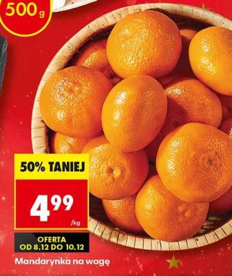 Mandarynka na wage