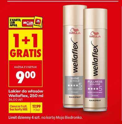 Lakier do włosów Wellaflex, 250 ml