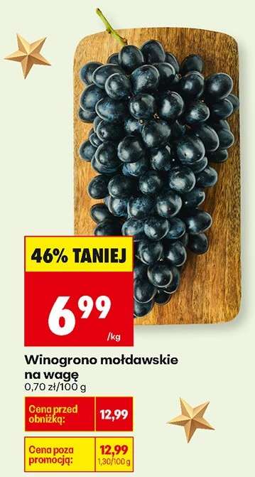 Winogrono mołdawskie na wagę