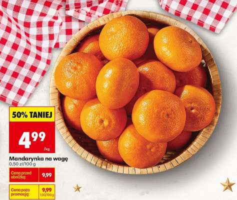 Mandarynka na wage