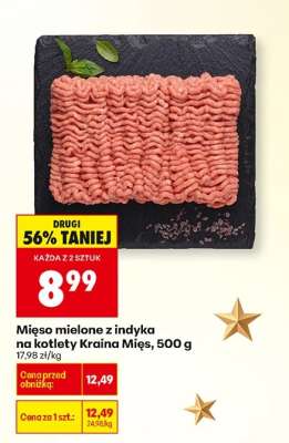 Mięso mielone z indyka na kotlety Kraina Mięs 500 g